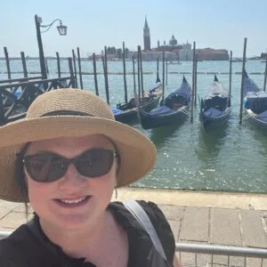 Sue with Gondolas
