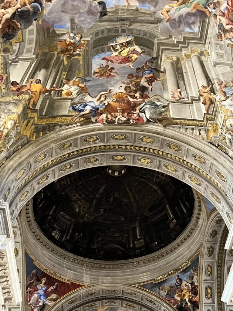 Rome in 3 Days: What’s Worth Seeing (and What You Can Skip) 8 Ceiling of Church of Saint Ignatius with trompe-l'œil art