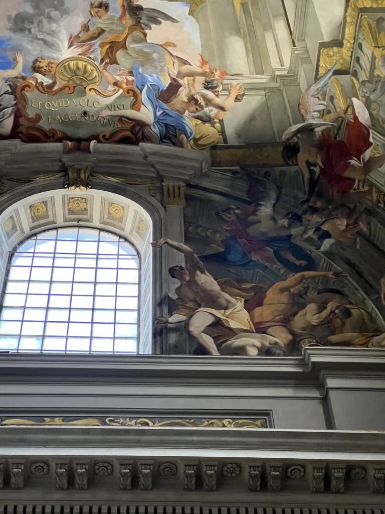 Rome in 3 Days: What’s Worth Seeing (and What You Can Skip) 7 Ceiling of Church of Saint Ignatius with trompe-l'œil art