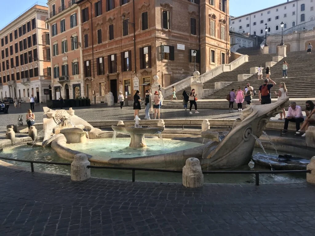 Rome in 3 Days: What’s Worth Seeing (and What You Can Skip) 34 Fountain of the Boat at the base of the Spanish Steps
