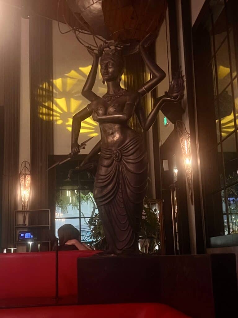 La Boheme restaurant West Hollywood interior