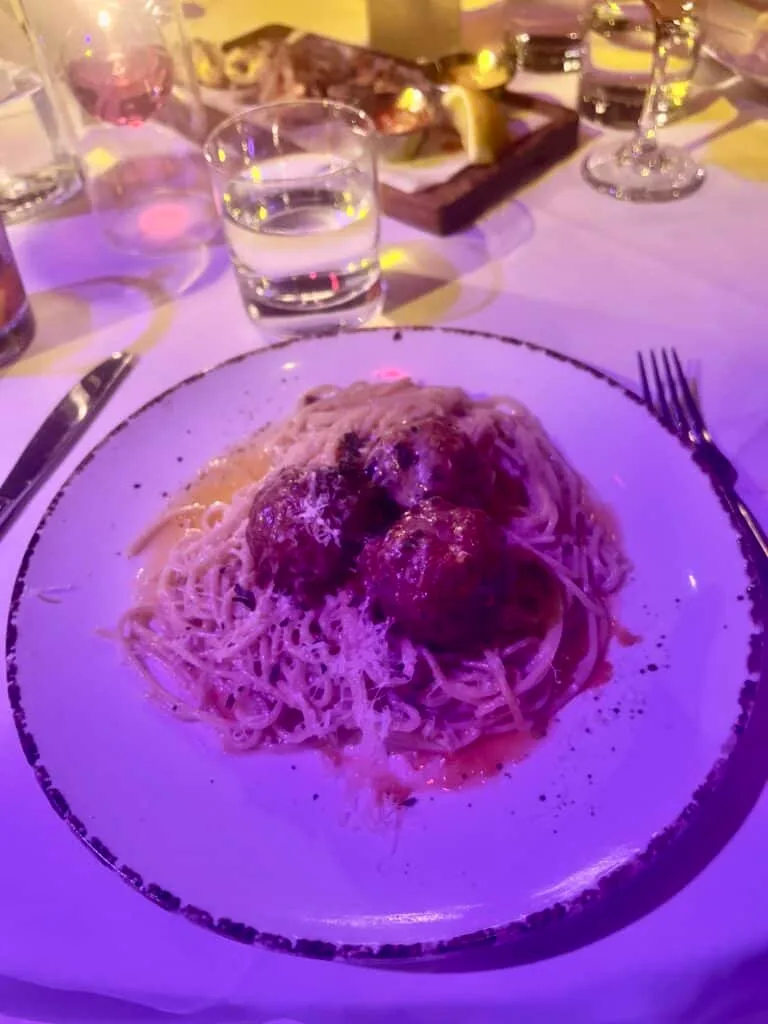 12 Fun and Unique Themed Restaurants in Los Angeles 52 La Boheme restaurant West Hollywood Wago meatballs and spaghetti