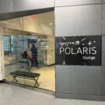 United Polaris Lounge SFO entrance