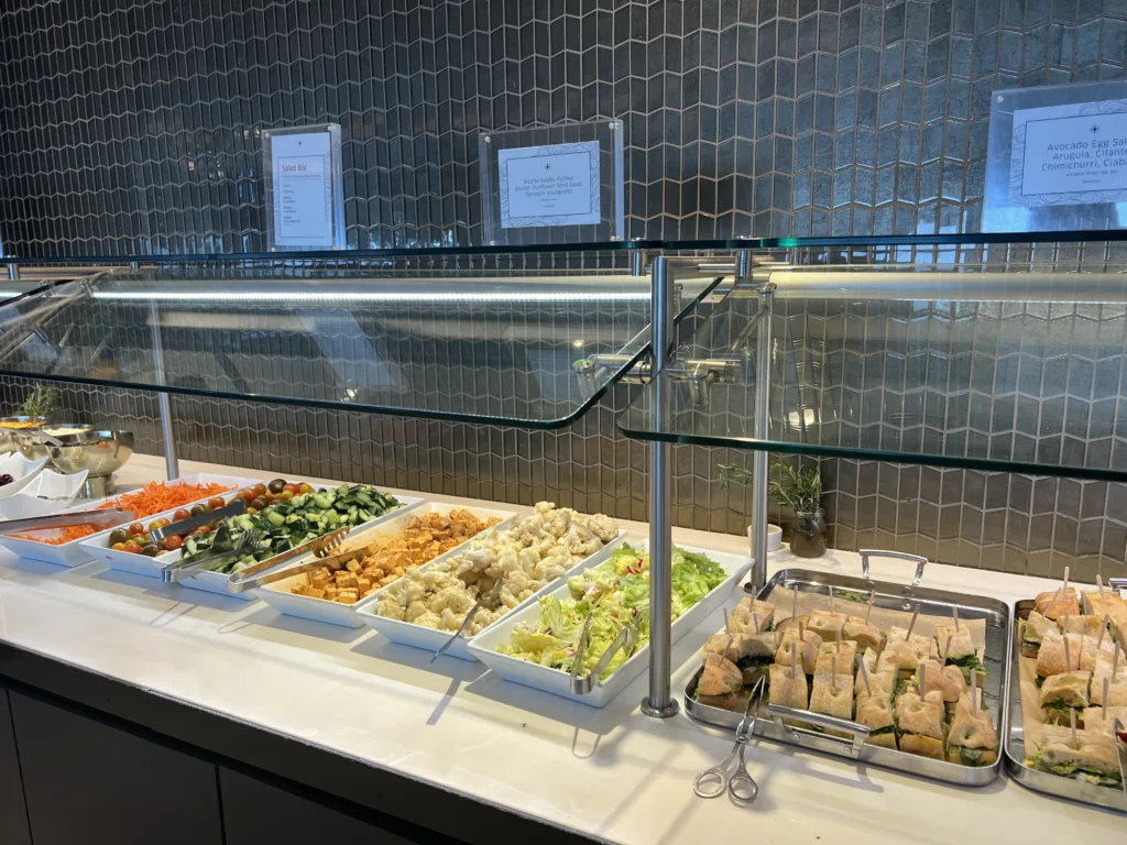 United Polaris Business Class Flight Review 8 United Polaris buffet