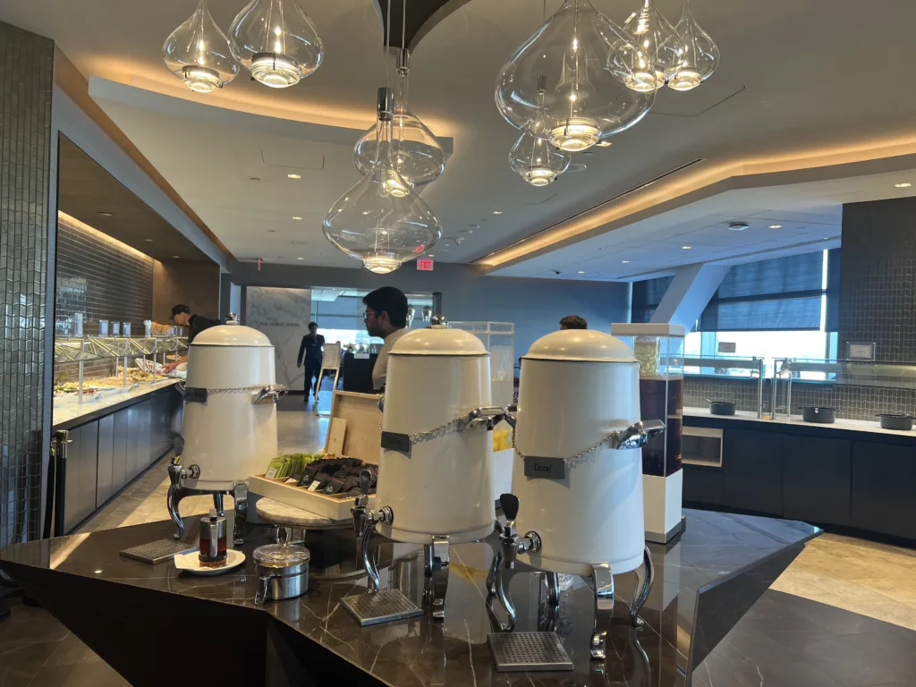 United Polaris Business Class Flight Review 6 United Polaris buffet