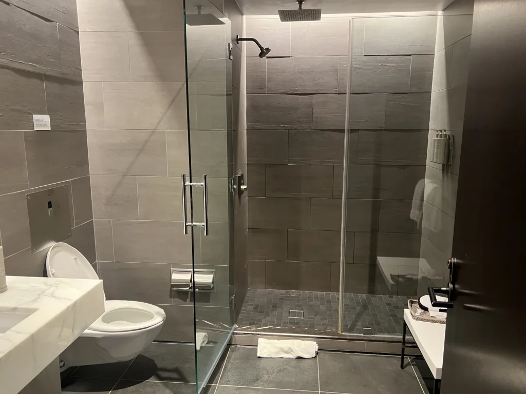 United Polaris Business Class Flight Review 9 United Polaris Shower