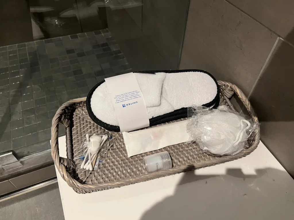United Polaris Business Class Flight Review 10 United Polaris Shower