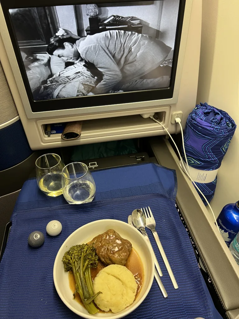 United Polaris Business Class Flight Review 24 United Polaris