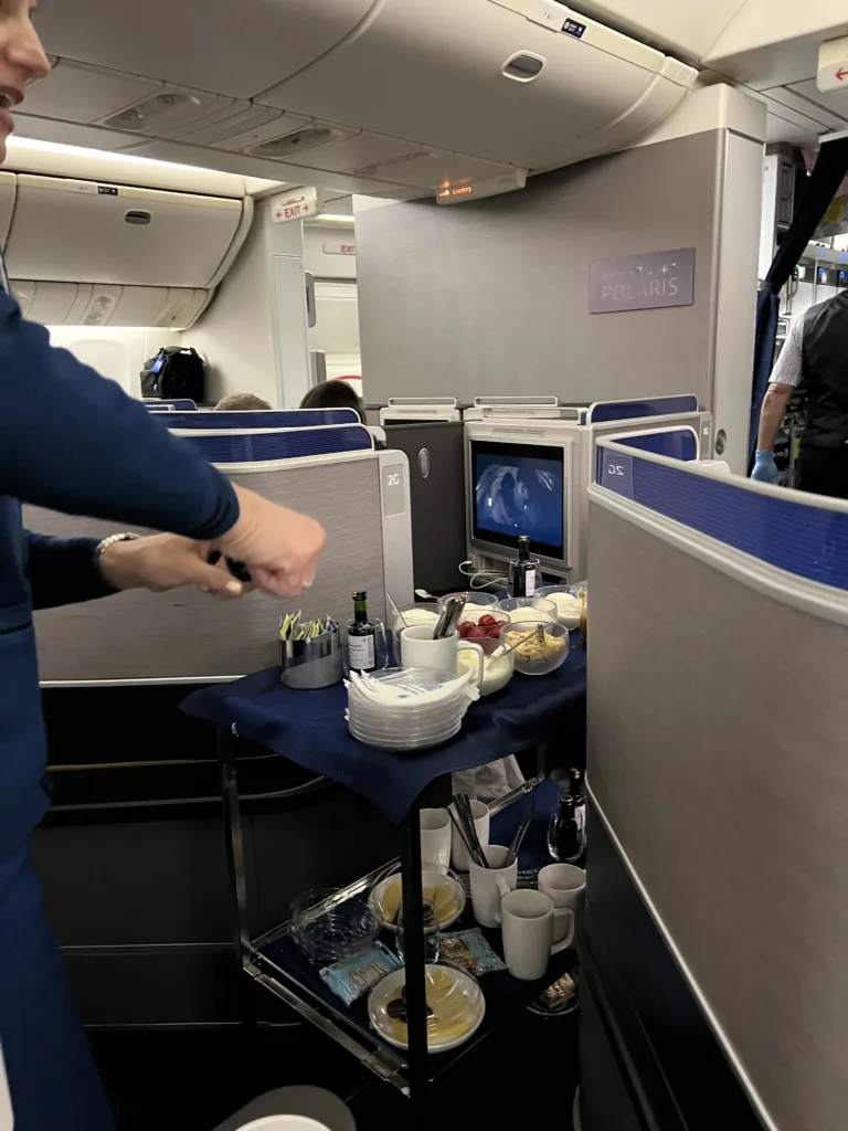 United Polaris Business Class Flight Review 26 United Polaris