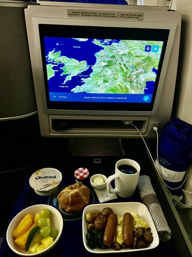 United Polaris Business Class Flight Review 29 United Polaris
