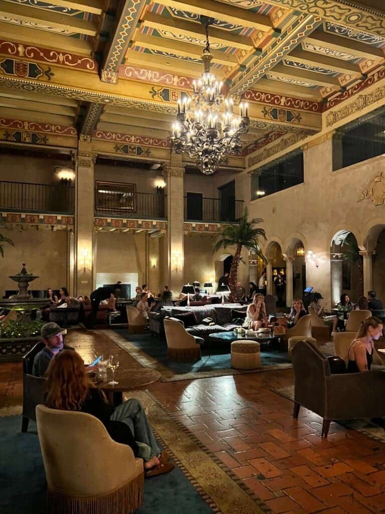 Hollywood Roosevelt Hotel Review: Old Hollywood Glamour, Poolside Luxury, and $8 M&M's 9 Hollywood Roosevelt Lobby Bar