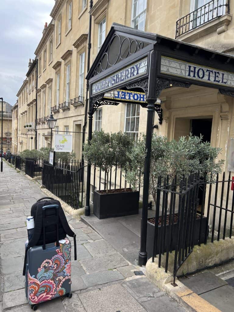 Queensberry Hotel Bath exterior