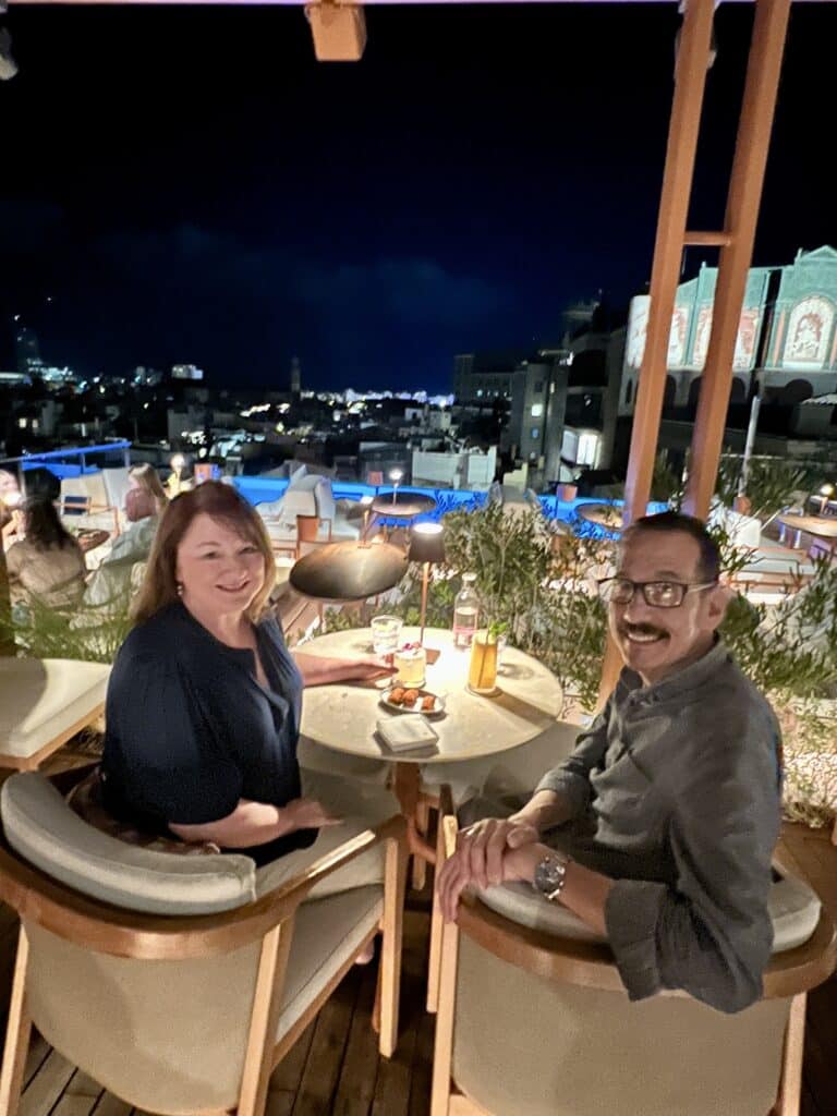 Where to Eat in Barcelona: My Honest Guide to Great Spots near the Big Sites 23 Cocktails and appetizers at La Terraza del Central rooftop bar Barcelona.