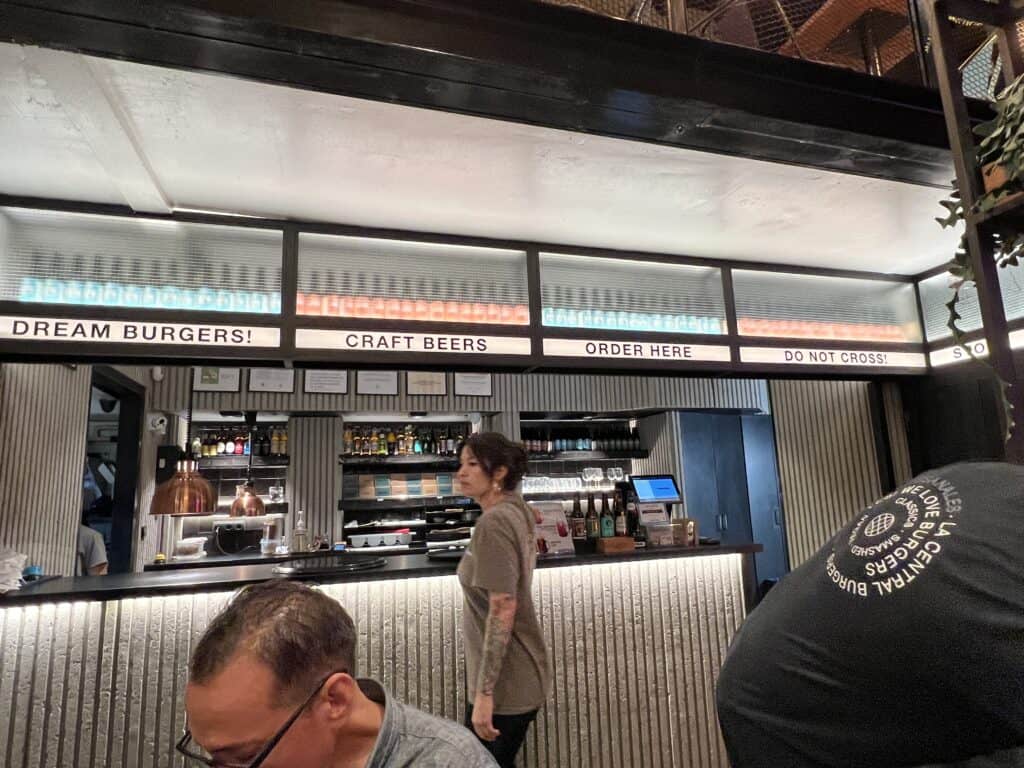 Where to Eat in Barcelona: My Honest Guide to Great Spots near the Big Sites 13 Interior of La Central Burgers restaurant Barcelona