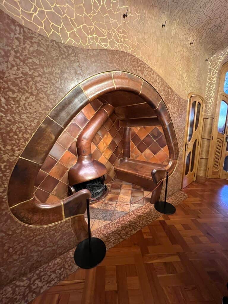 Casa Batlló Fireplace
