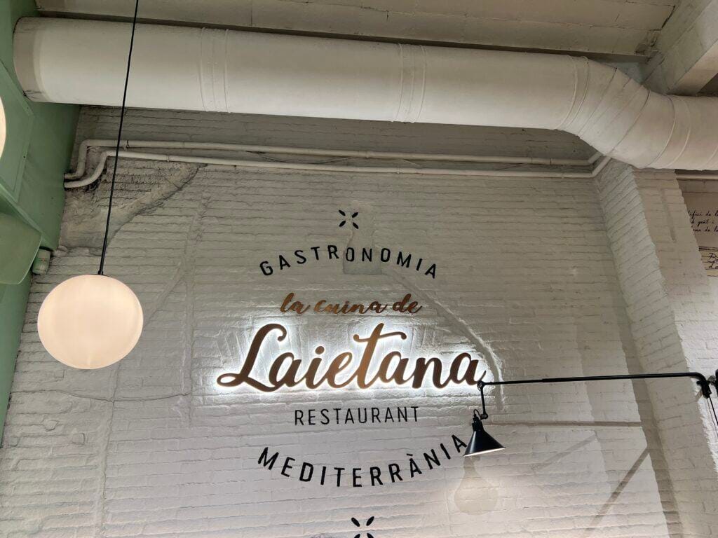Where to Eat in Barcelona: My Honest Guide to Great Spots near the Big Sites 15 Dining room at La Cuina de Laietana Mediterranean restaurant Barcelona