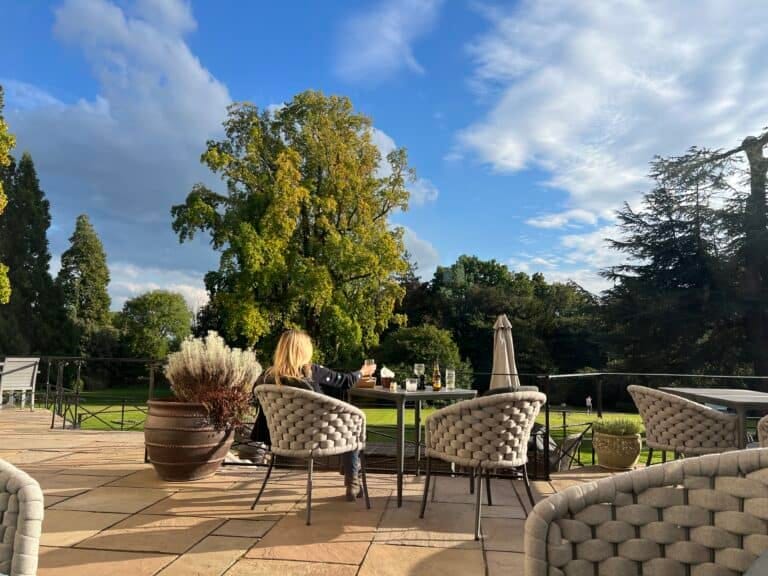 Taplow House Hotel & Spa Review: One Last Taste of England Before Heathrow 1 Taplow House England Deck