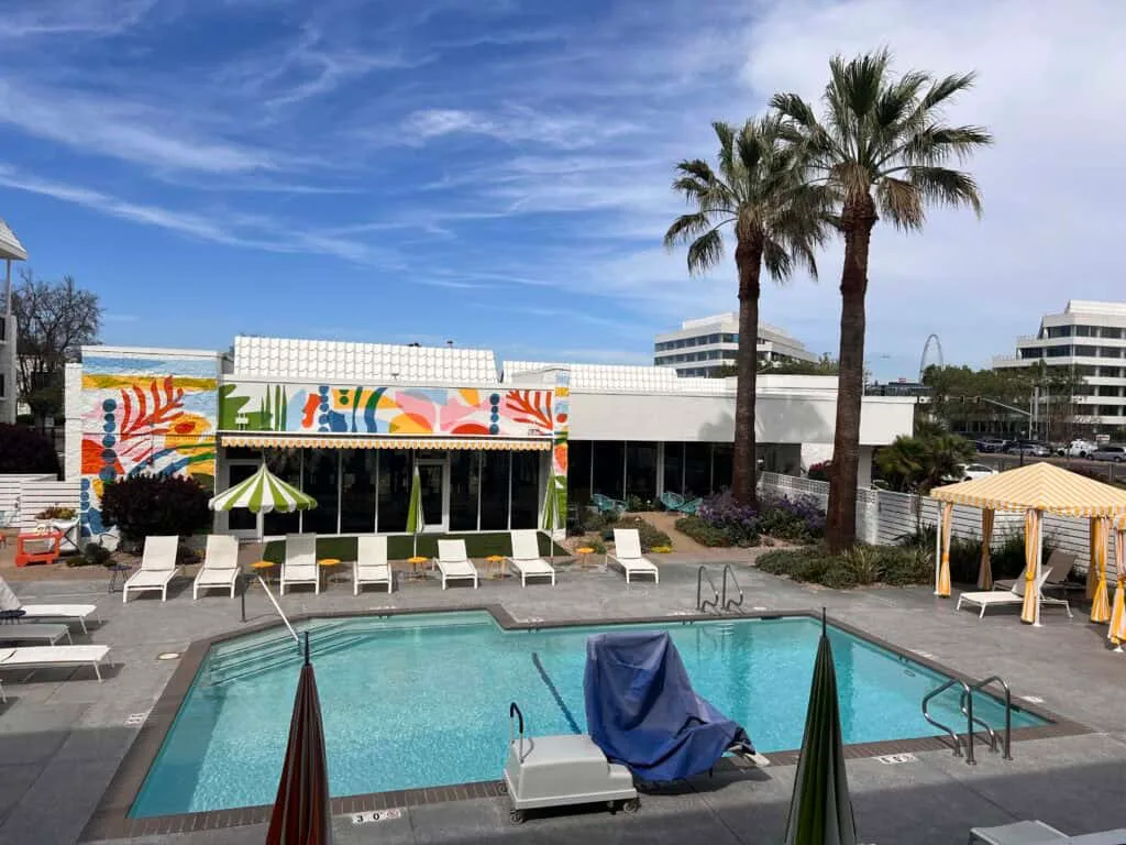 Avatar Hotel Santa Clara: Groovy Vibes, Motel Reality, and That $10 Parking Situation 2 Avatar Hotel Santa Clara pool