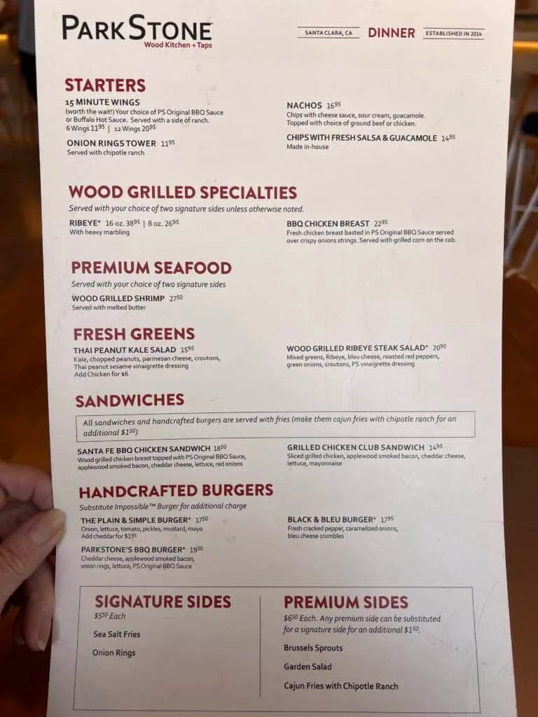 Avatar Hotel Santa Clara: Groovy Vibes, Motel Reality, and That $10 Parking Situation 9 Avatar Hotel Santa Clara restaurant menu