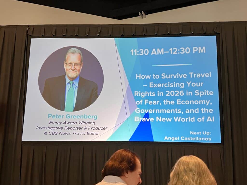 What I Learned at the Travel and Adventure Show (And Why You Should Go) 7 Peter Greenberg at the Travel and Adventure Show in Santa Clara California