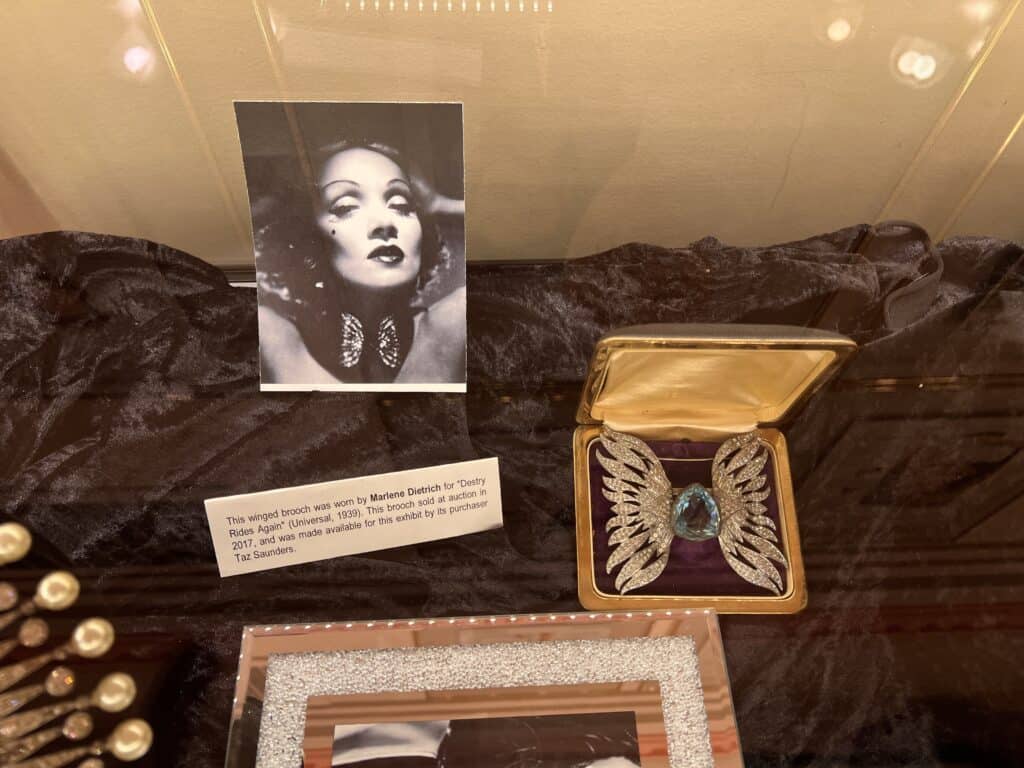Marlene Dietrich brooch