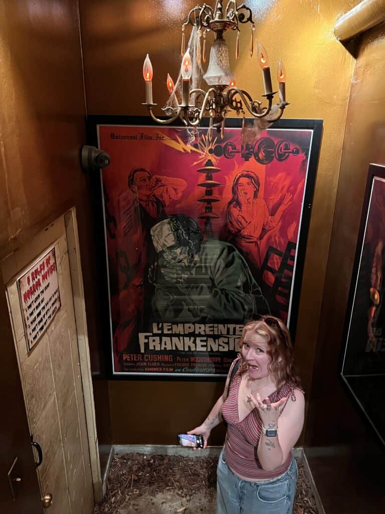 Max Factor Hollywood Museum Horror entrance