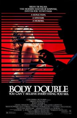 Body Double movie poster