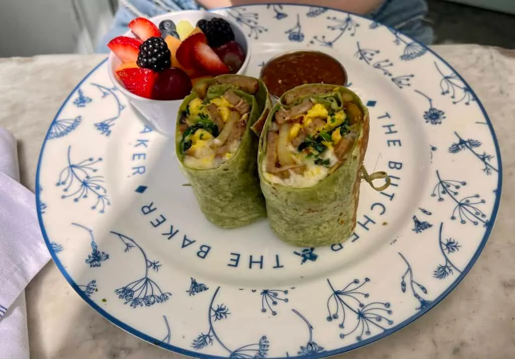 12 Fun and Unique Themed Restaurants in Los Angeles 8 The Butcher The Baker and The Cappuccino Maker Restaurant Breakfast Burrito