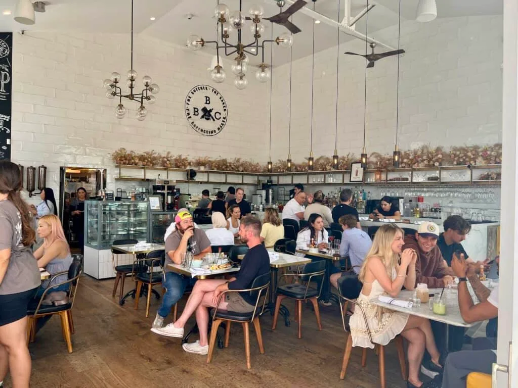 12 Fun and Unique Themed Restaurants in Los Angeles 3 The Butcher The Baker and The Cappuccino Maker Restaurant Interior