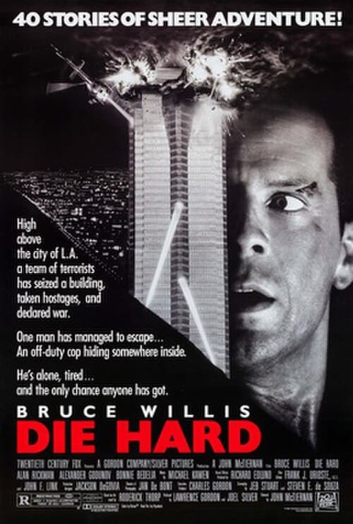 Die Hard movie poster