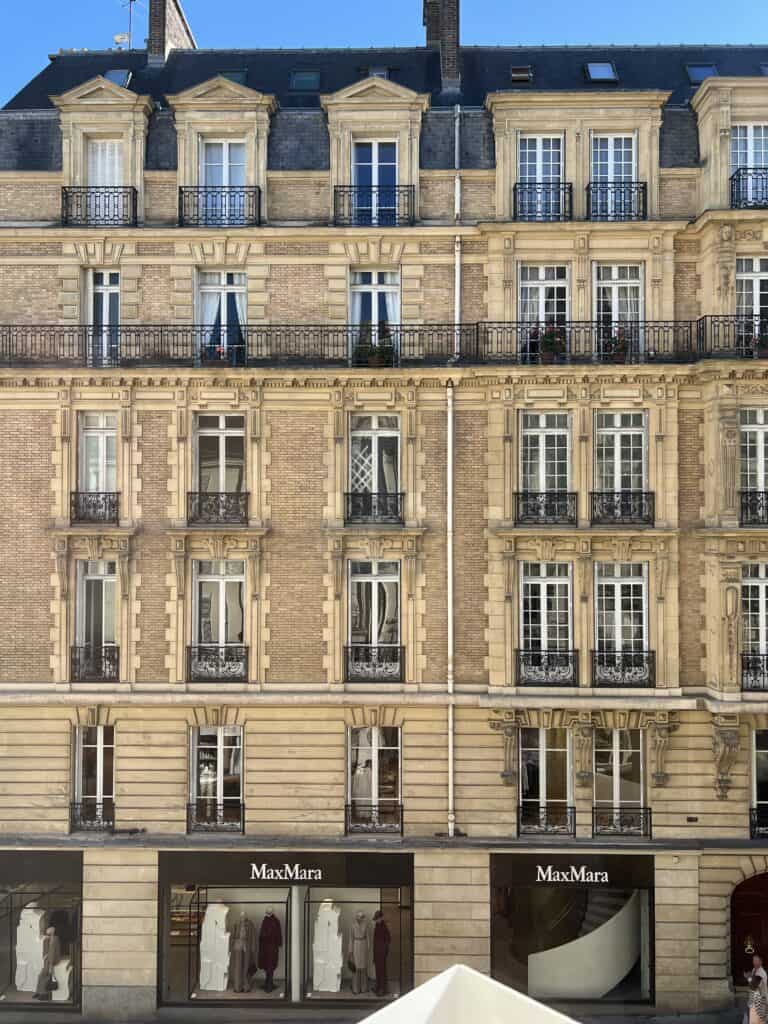 I Sat Next to a Stranger on a Flight. Now I Might Own Part of a Paris Apartment. 8 View from apartment across Rue du Flor