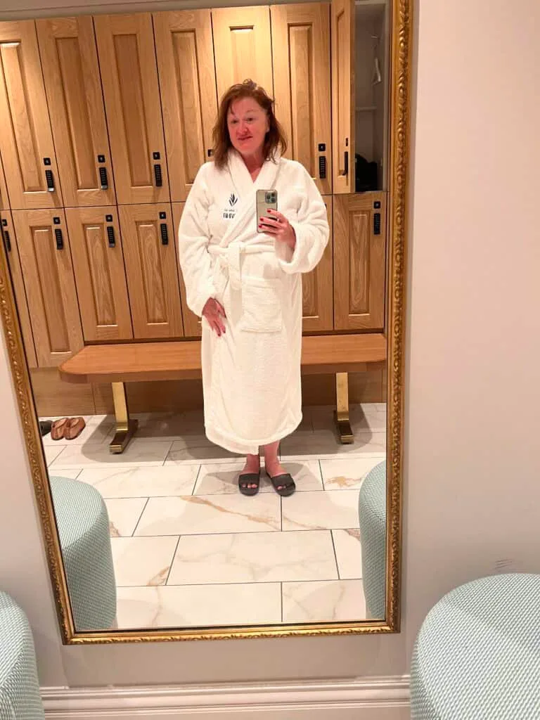 La Bahia Hotel Santa Cruz Review: Is Santa Cruz's New Luxury Hotel Worth the Splurge? 26 La Bahia Spa locker room