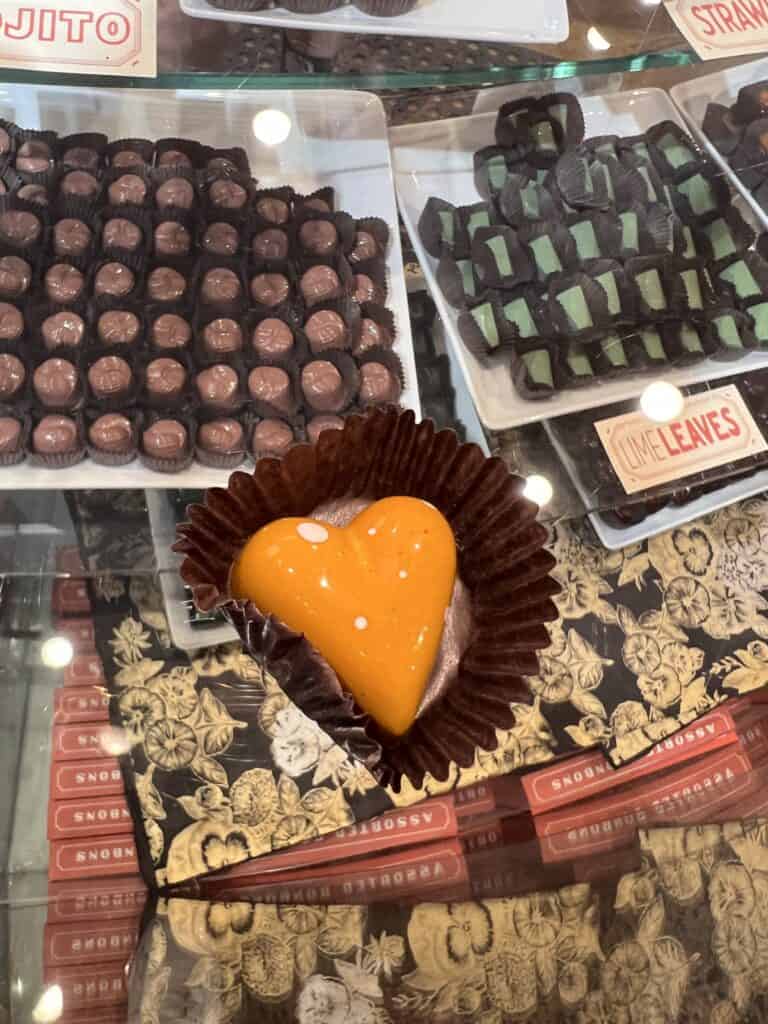 Caputo's Italian Deli Salt Lake City chocolate bar