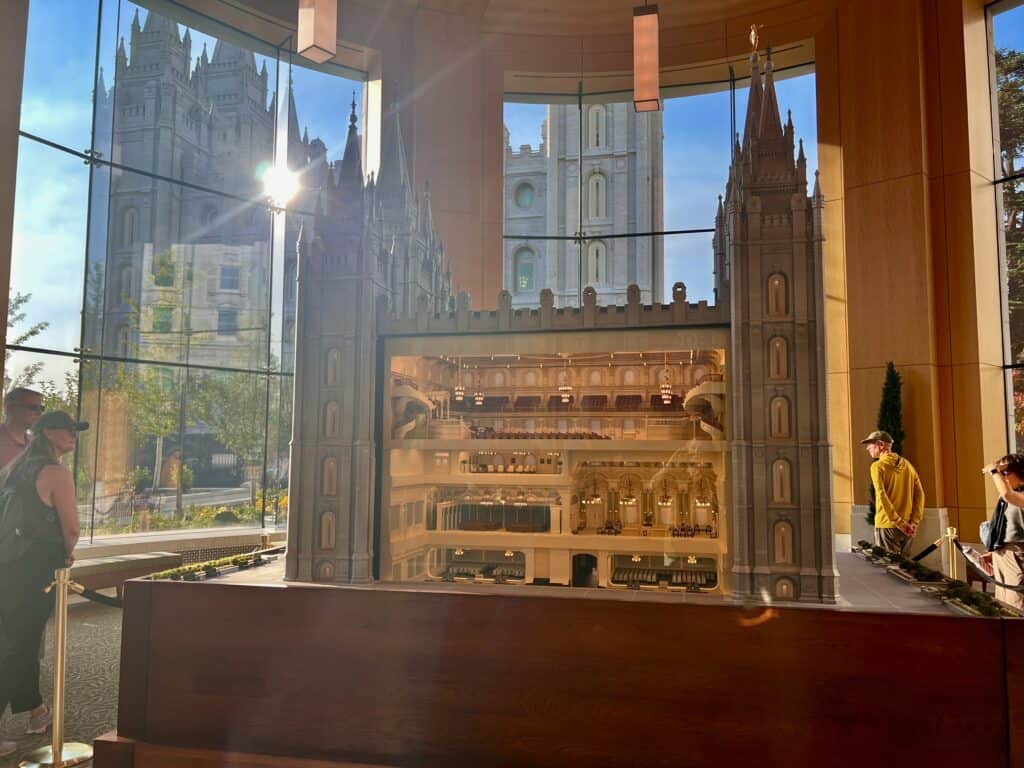 Salt Lake City Temple Model