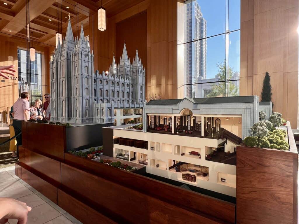 Salt Lake City Temple Model