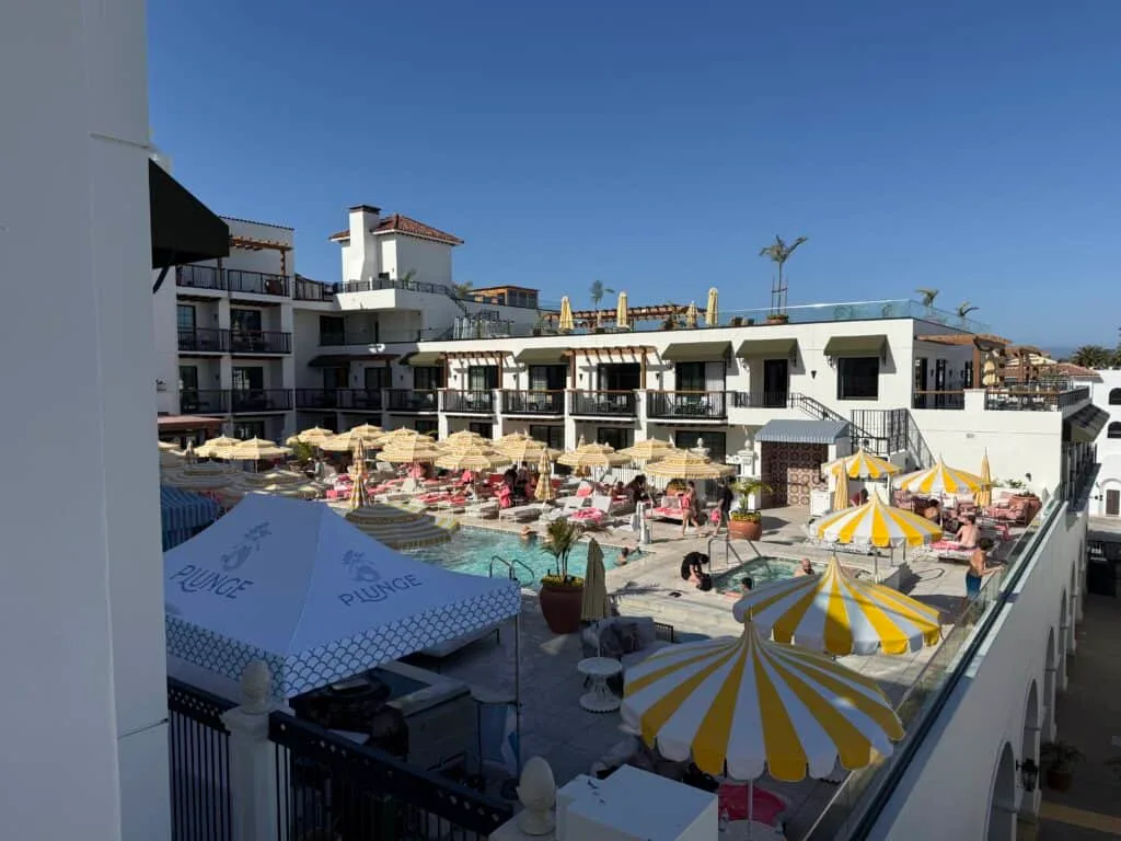 La Bahia Hotel Santa Cruz Review: Is Santa Cruz's New Luxury Hotel Worth the Splurge? 15 La Bahia pool view from room