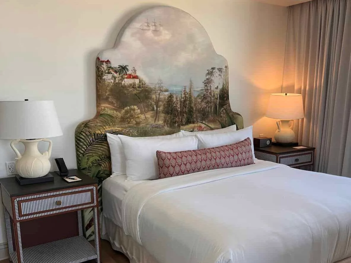 La Bahia Hotel Santa Cruz Review: Is Santa Cruz's New Luxury Hotel Worth the Splurge? 14 La Bahia Hotel headboard