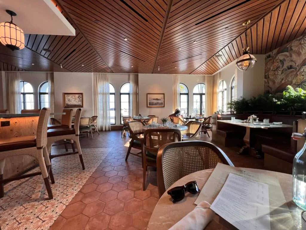 La Bahia Hotel Santa Cruz Review: Is Santa Cruz's New Luxury Hotel Worth the Splurge? 17 La Bahia Hotel Low Tide dining room