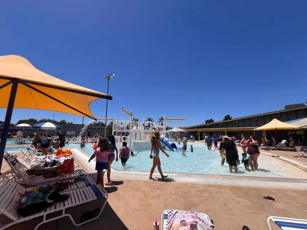 Morgan Hill Aquatics Center kiddie pool