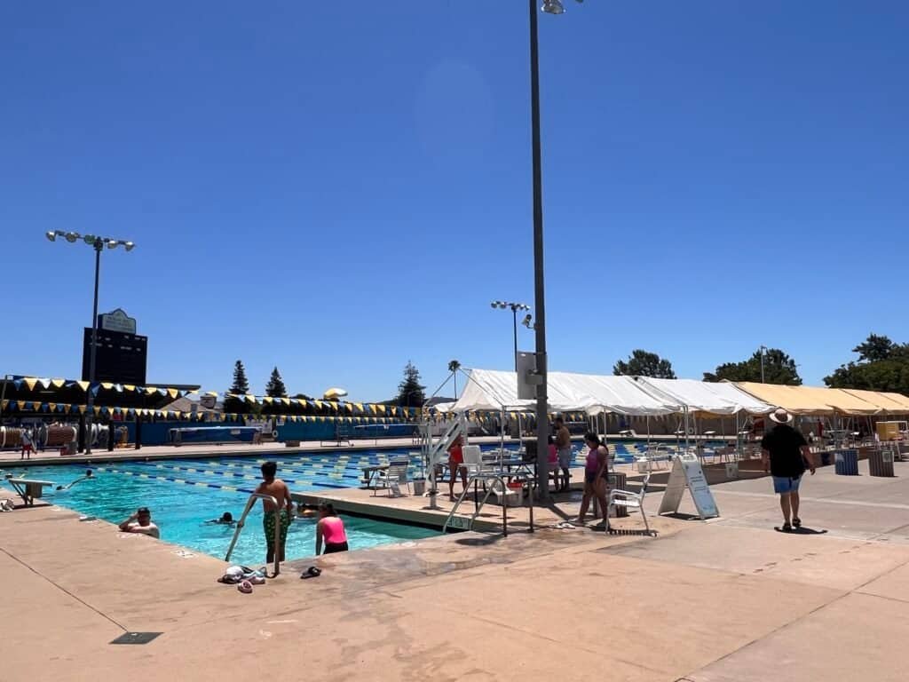 Morgan Hill Aquatics Center lap pool