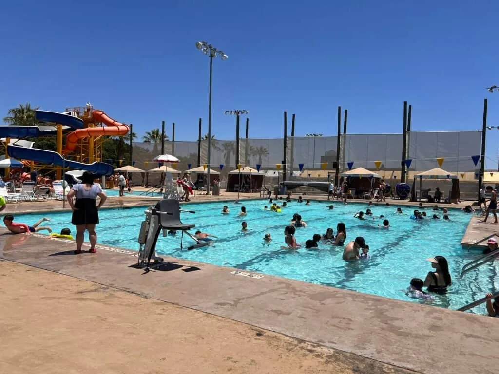 Morgan Hill Aquatics Center pool