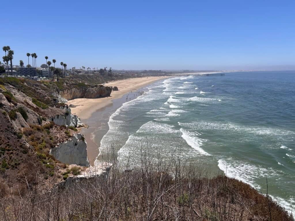 Pacific Point Resort Pismo Beach Review: What It’s Really Like to Stay (With My Dog) 11 The long staircase leading down the bluff from Pacific Point Resort to the sand at Pismo Beach