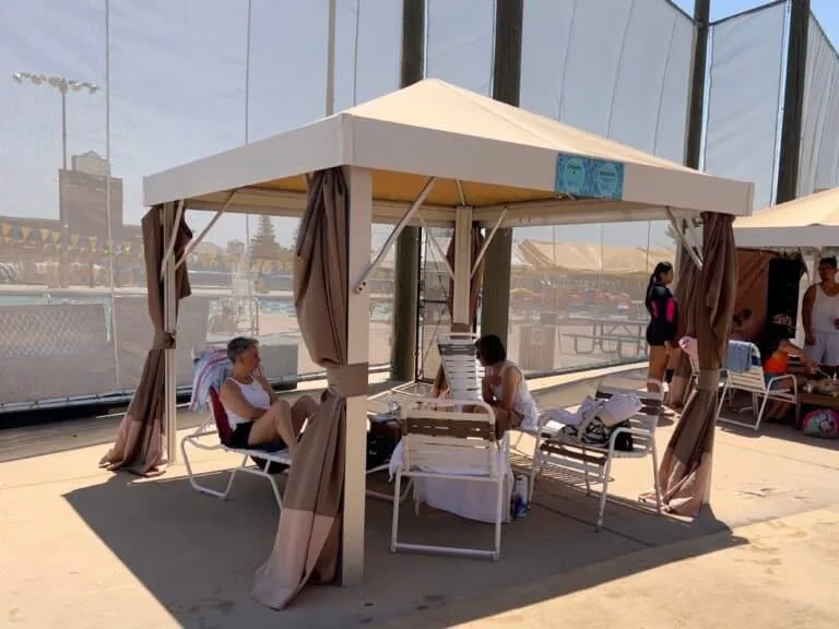 Morgan Hill Aquatics Center: Is Renting a Cabana Worth It? 3 Morgan Hill Aquatics Center Cabana F