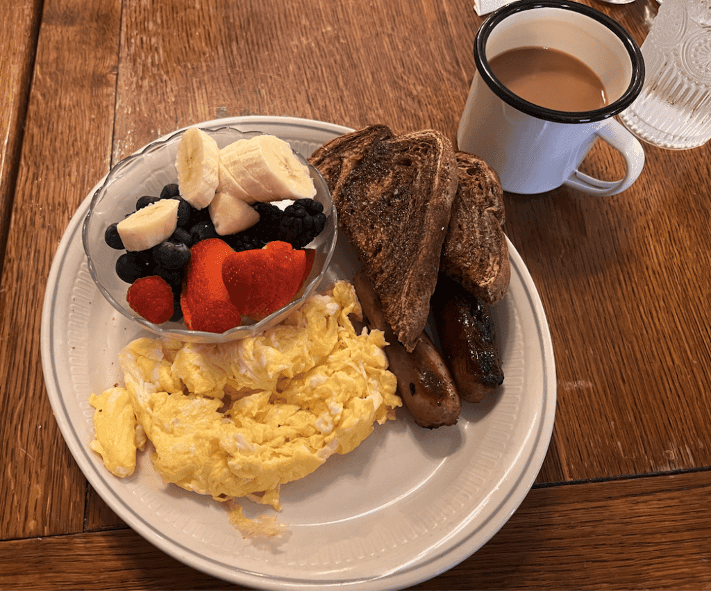 Dorrington Hotel breakfast