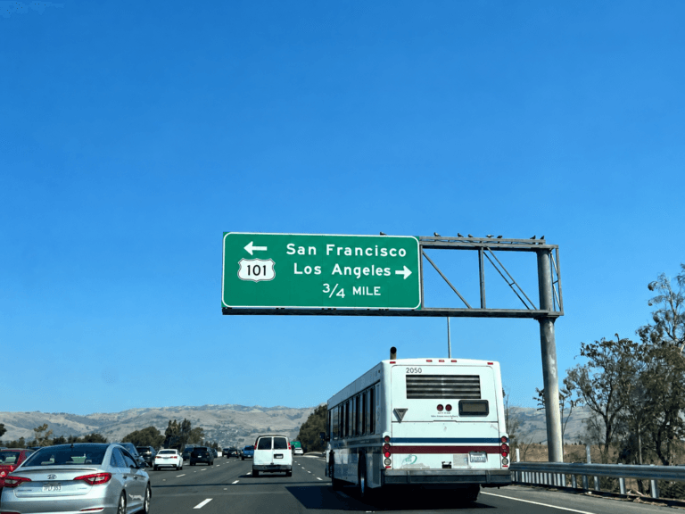 Things to Do in Silicon Valley: Where to Go, Eat & Stay 1 101 San Francisco Los Angeles freeway sign