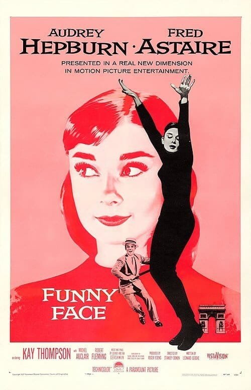 Movies to Watch before you visit Paris 12 Funny Face 1957 movie poster