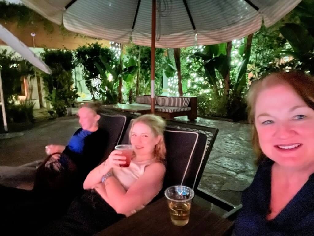 Hollywood Roosevelt Hotel Review: Old Hollywood Glamour, Poolside Luxury, and $8 M&M's 1 Lounging poolside at night at the Hollywood Roosevelt pool