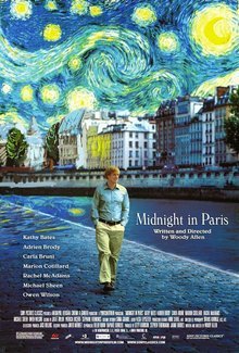 Movies to Watch before you visit Paris 1 Midnight in Paris movie poster