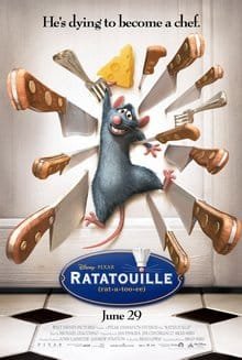 Movies to Watch before you visit Paris 14 Ratatouille movie poster